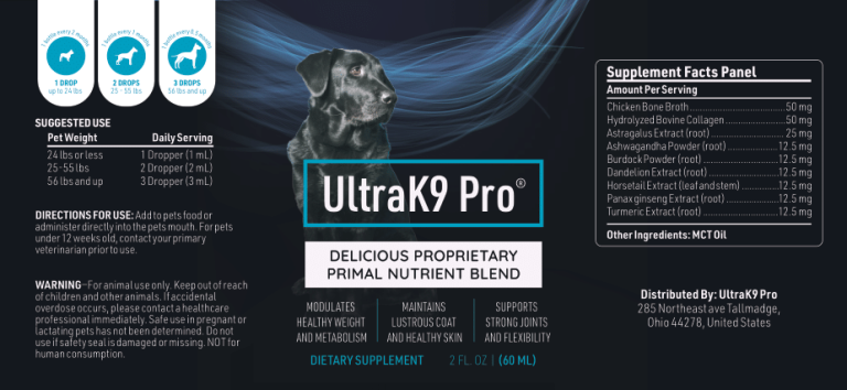 These Primal Nutrients Support A Healthy Happy Dog