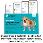 Embark Breed & Health Kit - Dog DNA Test - Discover Breed, Ancestry, Relative Finder, Genetic Health, Traits, COI